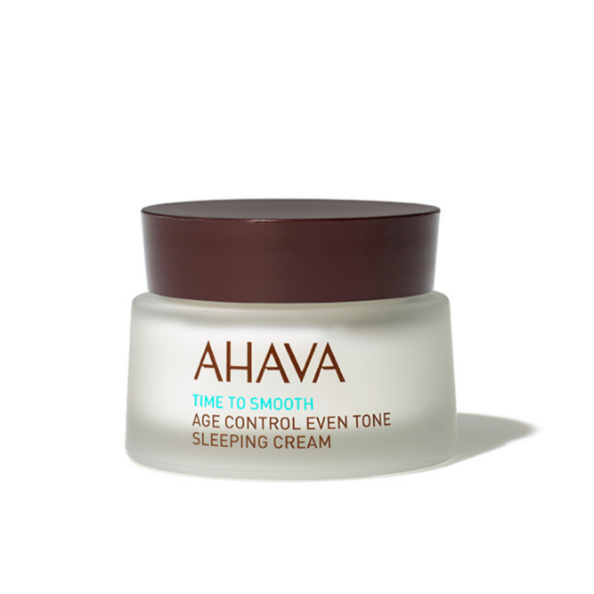 AHAVA Intenzív bőrmegújító és feszesítő éjszakai arckrém